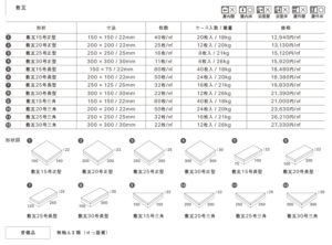 敷瓦仕様書