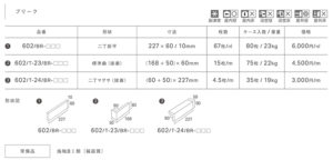 ブリーク仕様